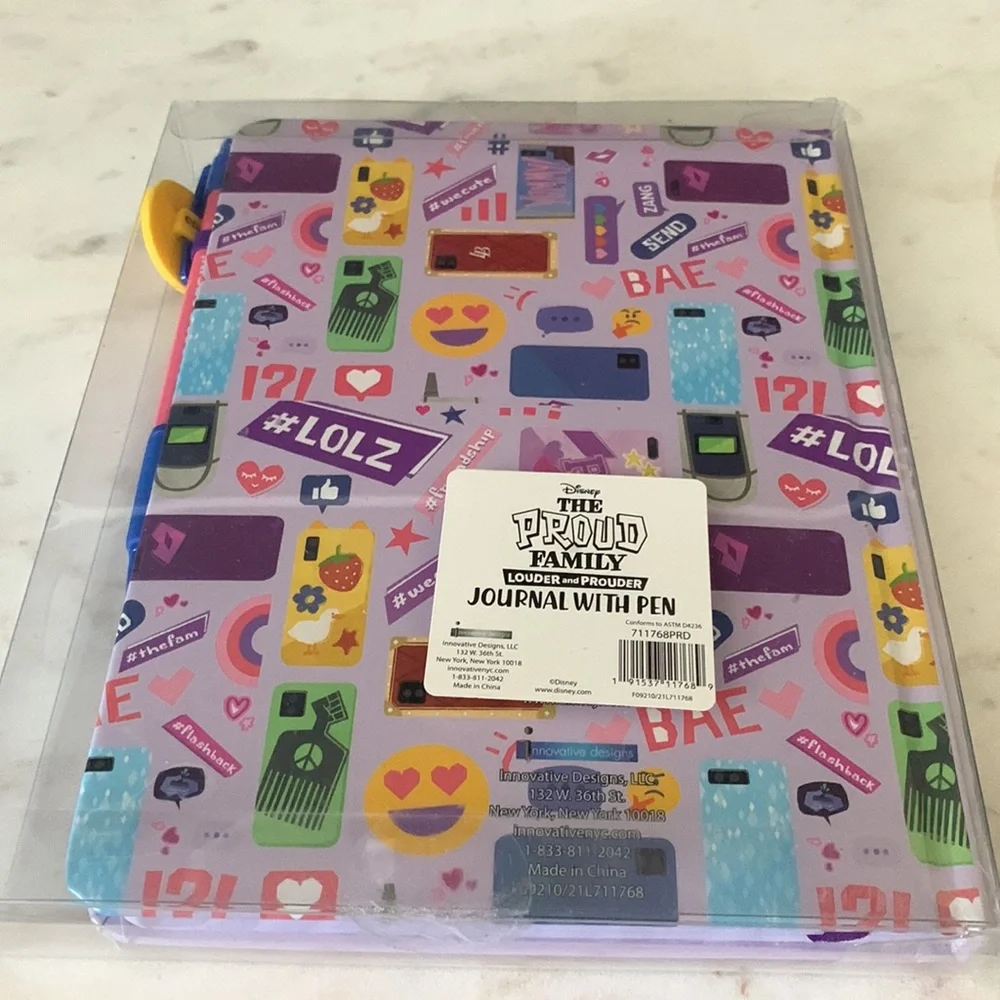 Disney The Proud Family Journal and Pen Set